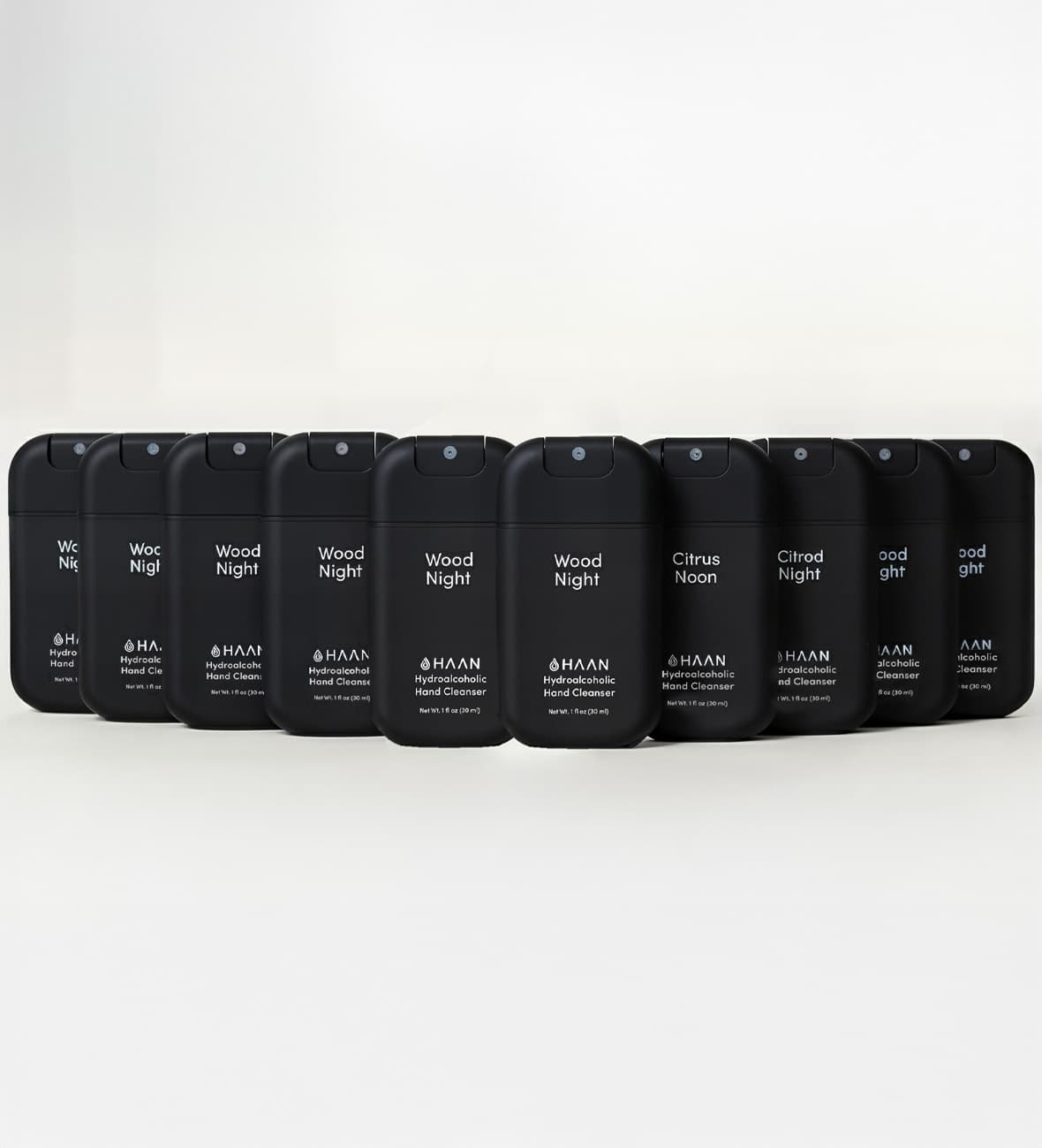 Pack 10 Units Hand Cleanser Wood Night
