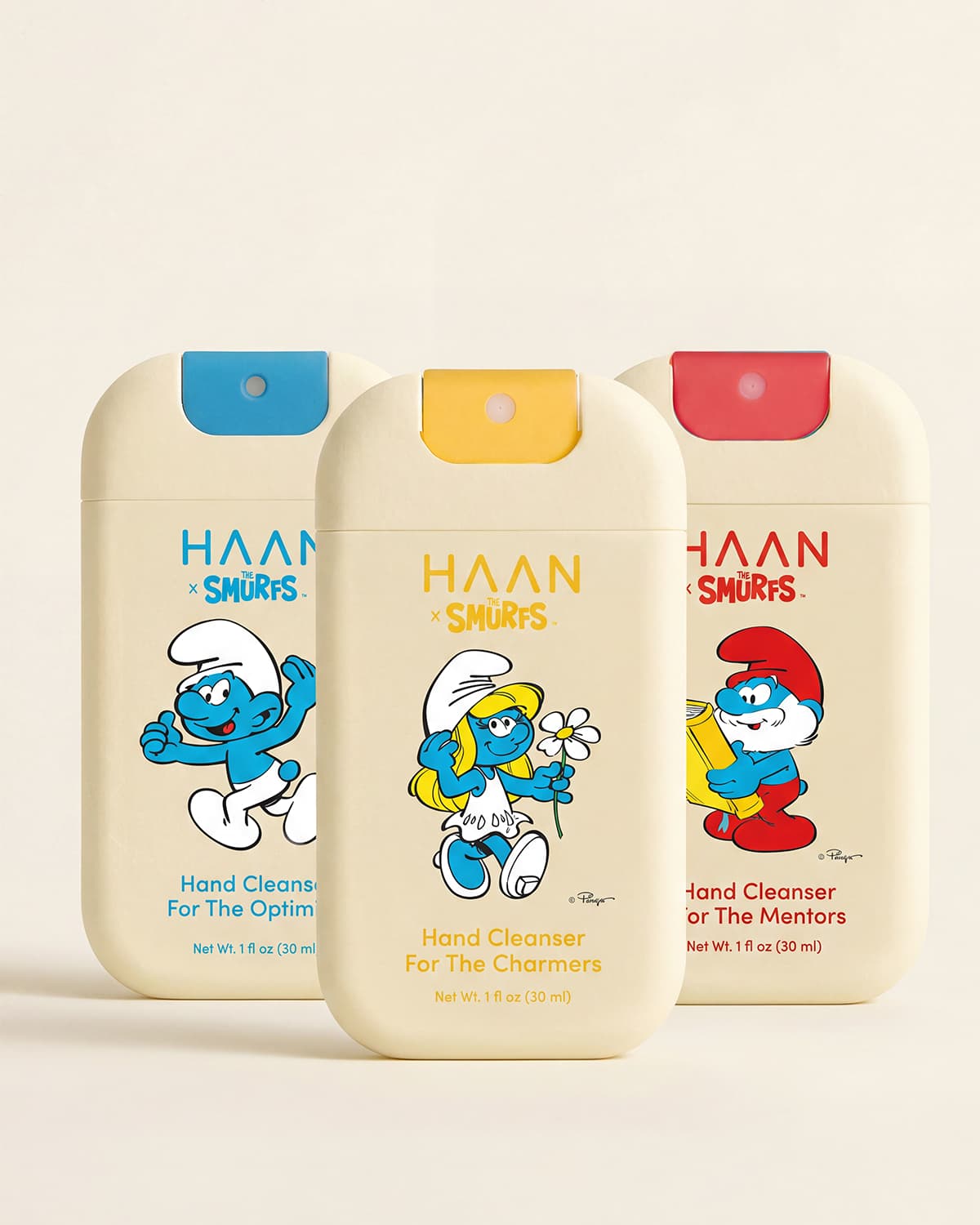 Hand Cleanser Smurfs Limited Edition - 3 Pack