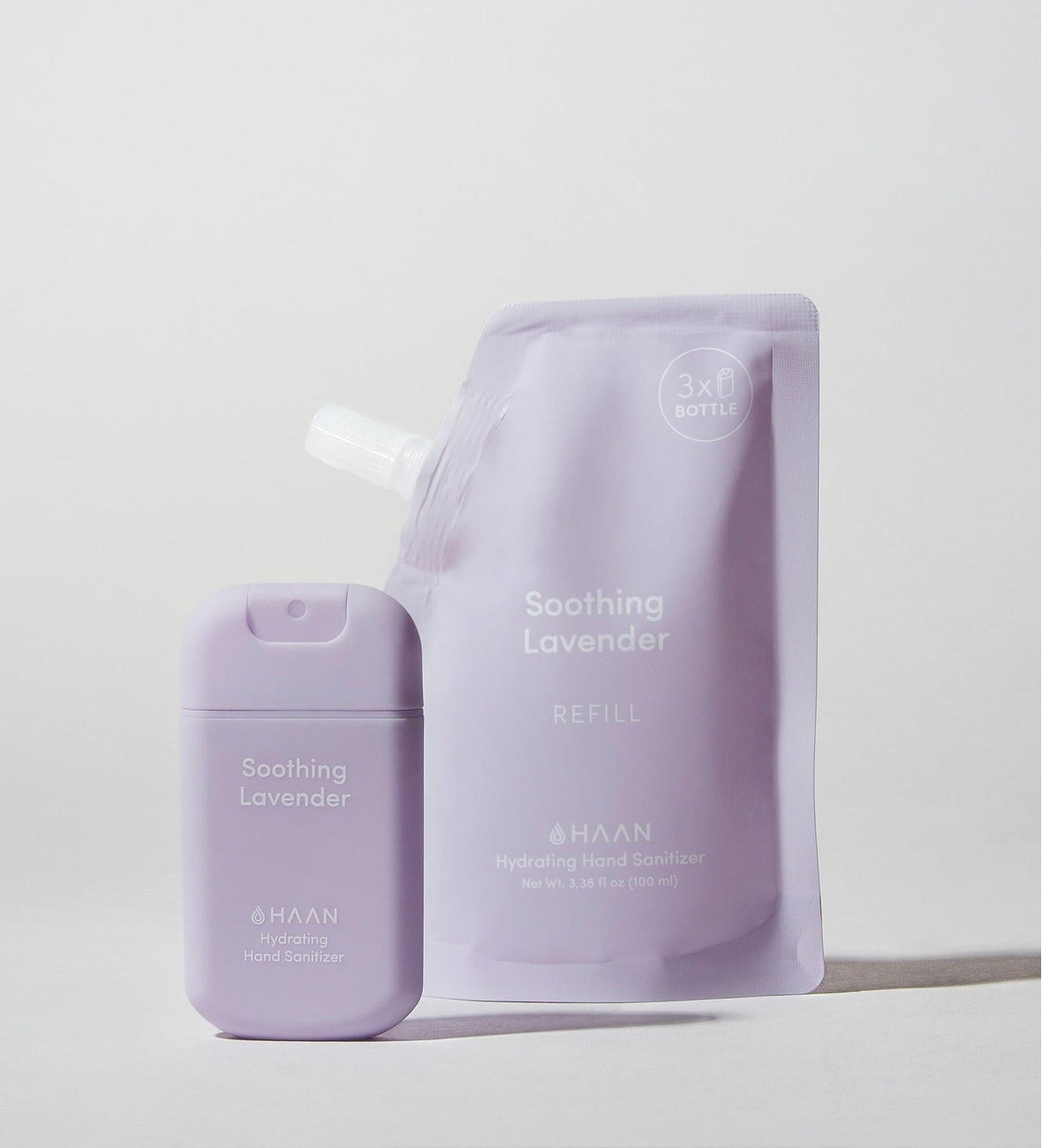 Hand Cleanser & Refill Pack - Soothing Lavender