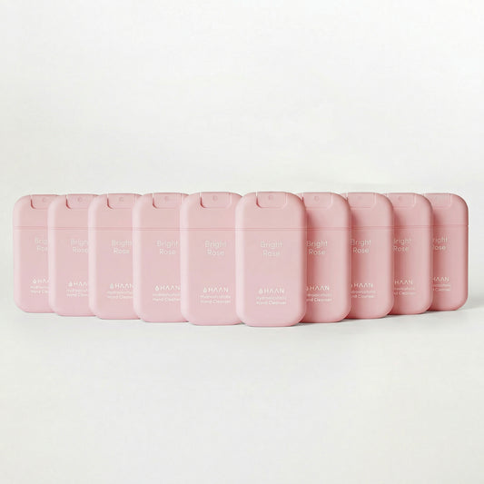 Pack 10 Units Hand Cleanser Bright Rose