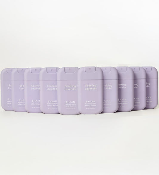 Pack 10 Units Hand Cleanser Soothing Lavender