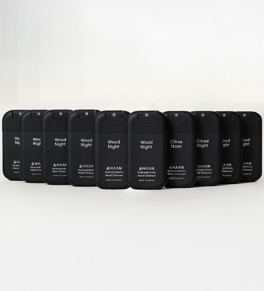 Pack 10 Units Hand Cleanser Wood Night