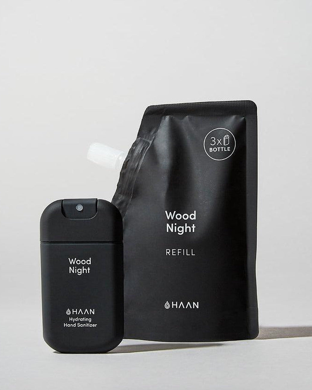 Hand Cleanser & Refill Pack - Wood Night