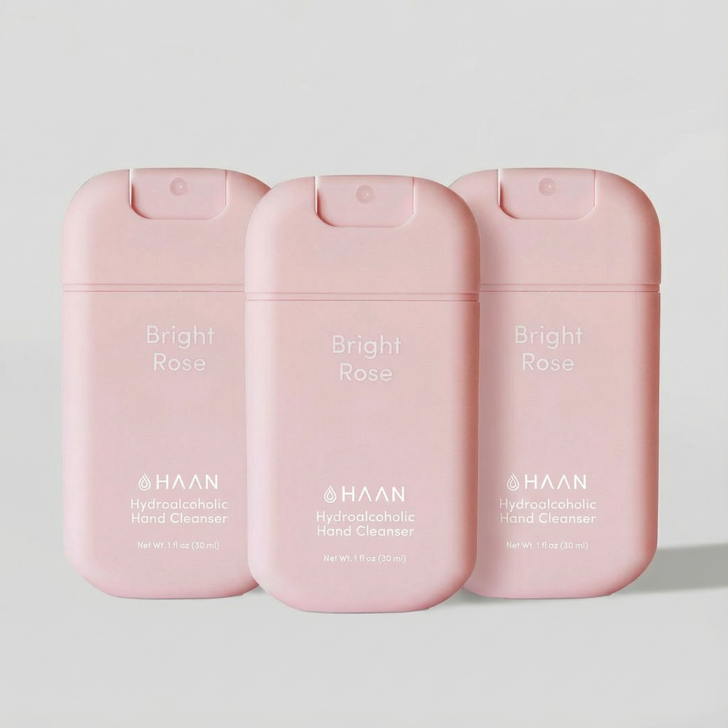 Pack 3 Units Hand Cleanser Bright Rose