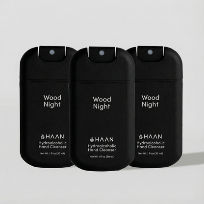 Pack 3 Units Hand Cleanser Wood Night