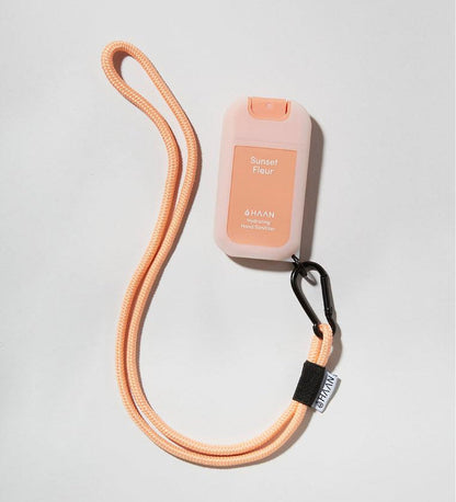 Hand Sanitizer & Lanyard Pack - Sunset Fleur